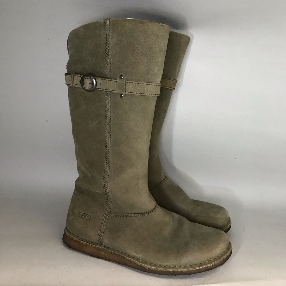 Keen Soft Leather Mid Calf Boots Women’s 7